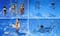 Swim Central 4-in-1 Fun Pack Swimming Pool Game Set